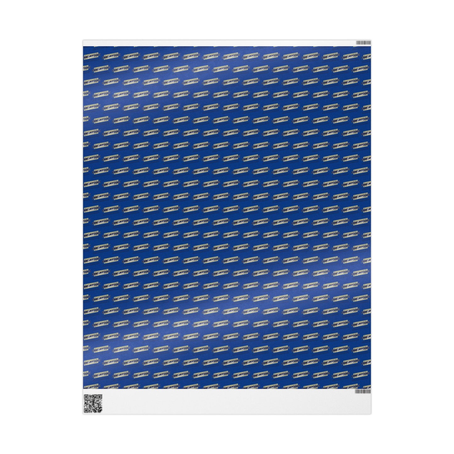 Chanhassen Storm Wrapping Paper - Blue