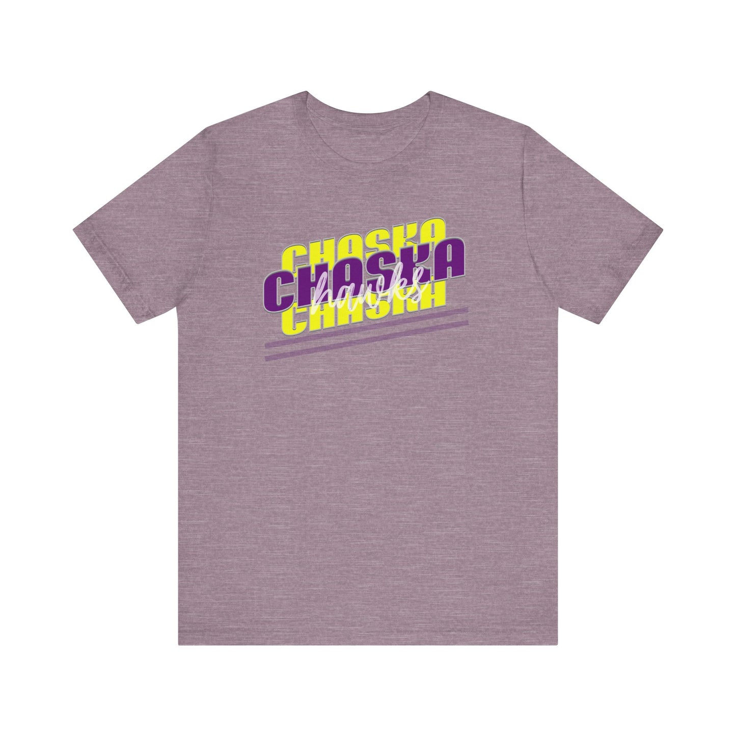 Chaska Hawks Unisex Jersey Short Sleeve Tee - Multiple Colors