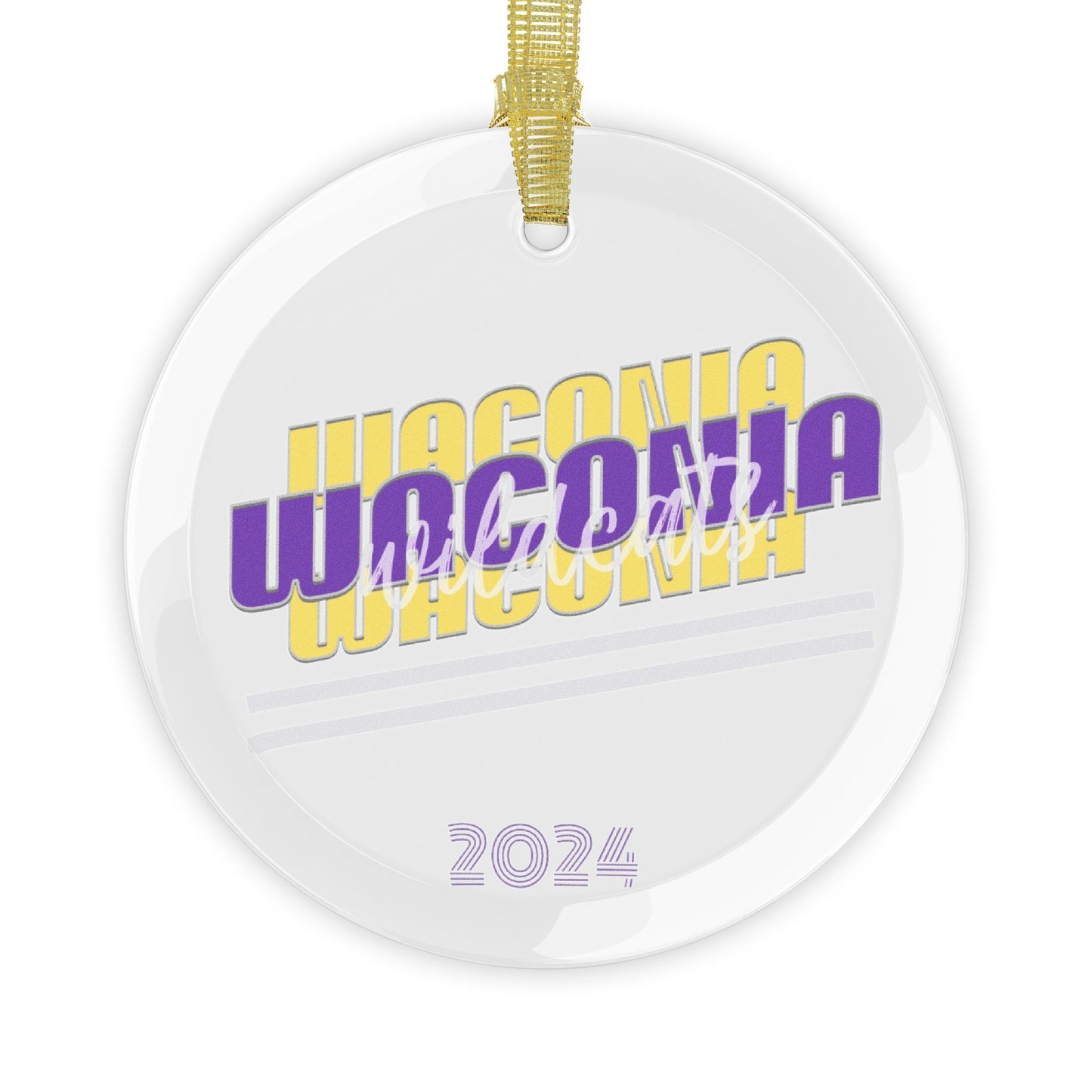 Waconia Glass Ornament - 2024