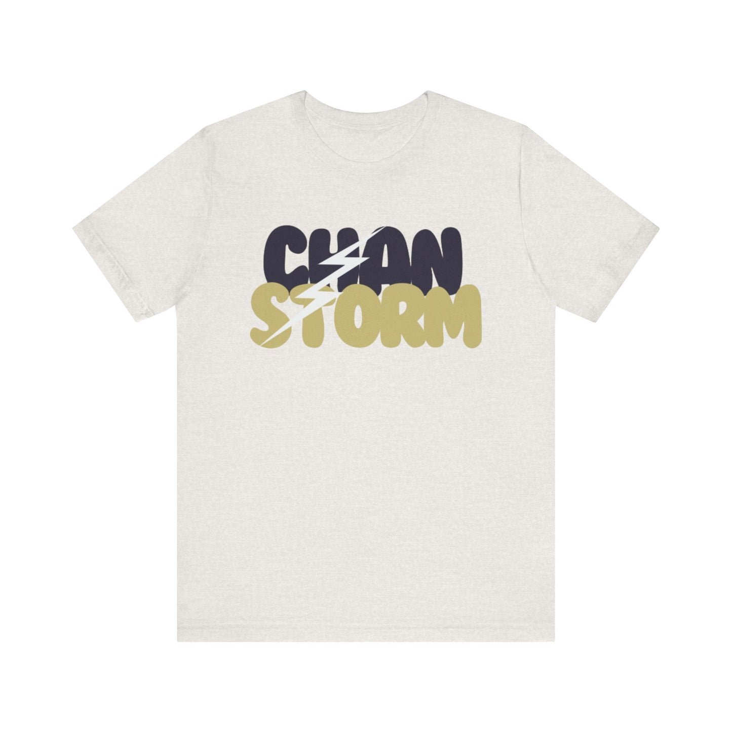 Chan Storm Bubble Letters Unisex Jersey Short Sleeve Tee - Multiple Colors