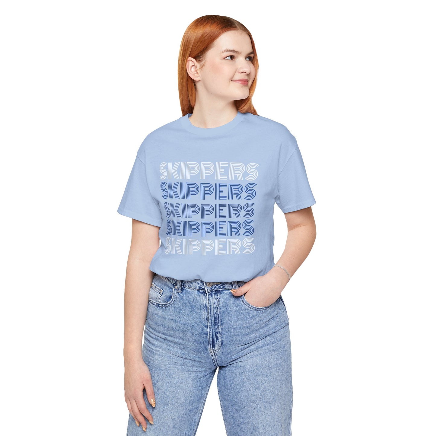 Skippers 5x Line Unisex Jersey Short Sleeve Tee - Multiple Colors