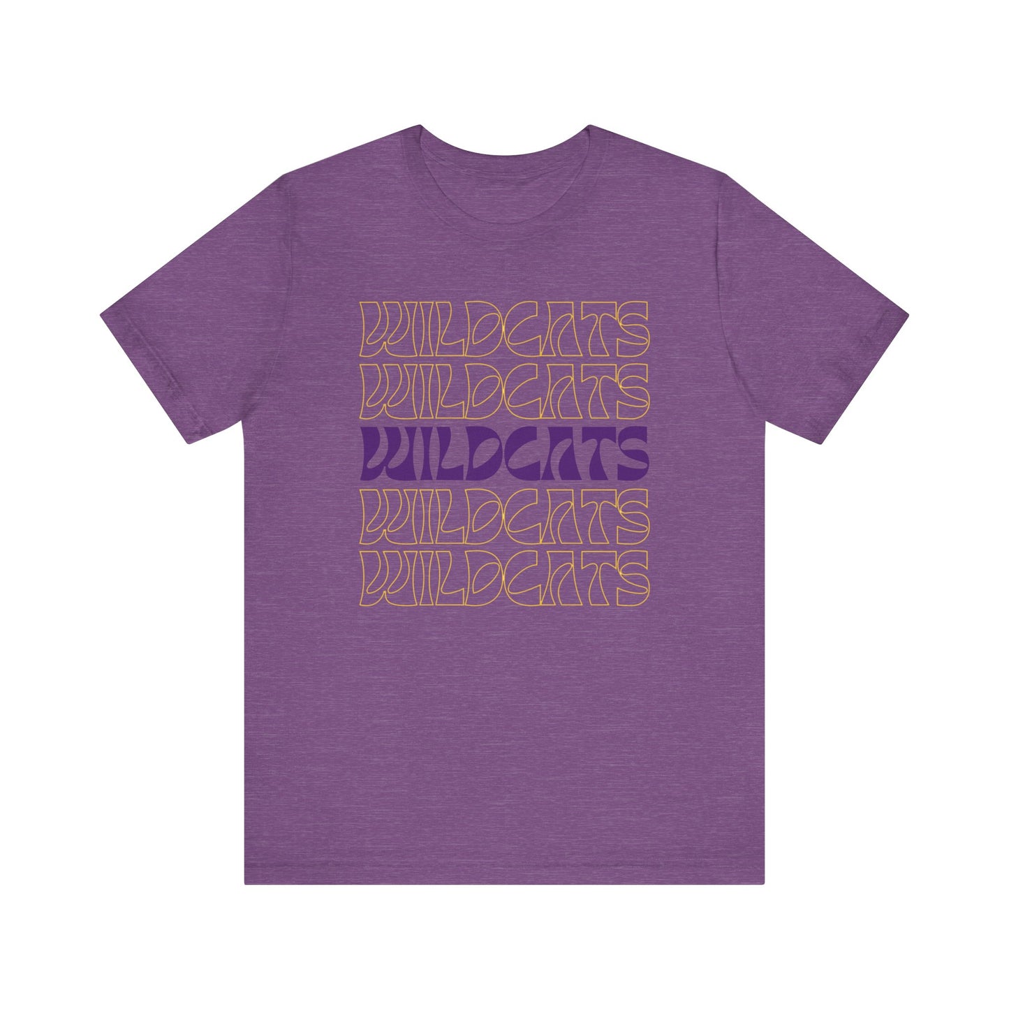 Wildcats 5up Unisex Jersey Short Sleeve Tee - Multiple Colors