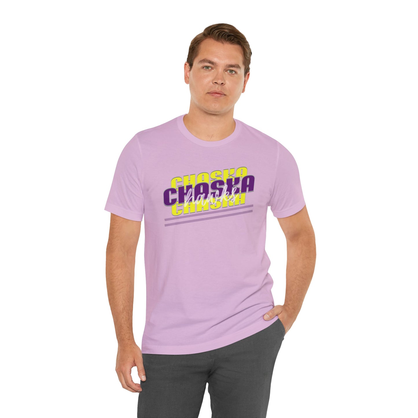 Chaska Hawks Unisex Jersey Short Sleeve Tee - Multiple Colors