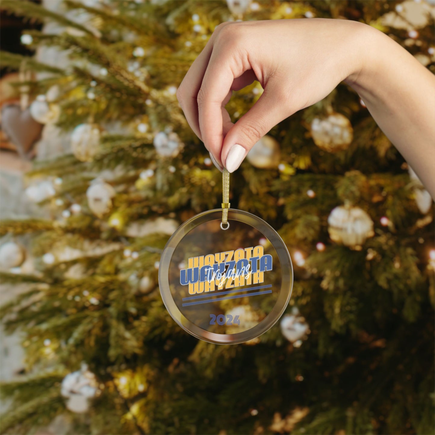 Wayzata Glass Ornament - 2024