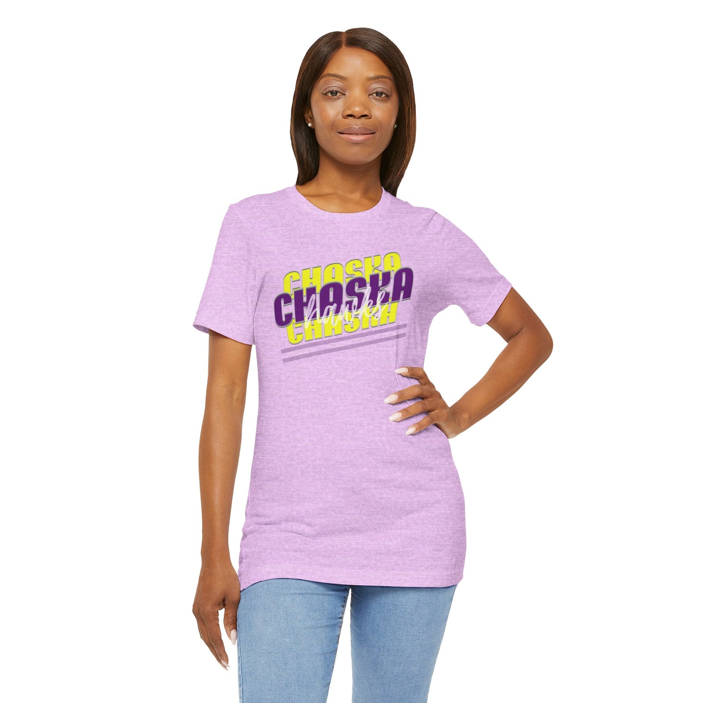 Chaska Hawks Unisex Jersey Short Sleeve Tee - Multiple Colors