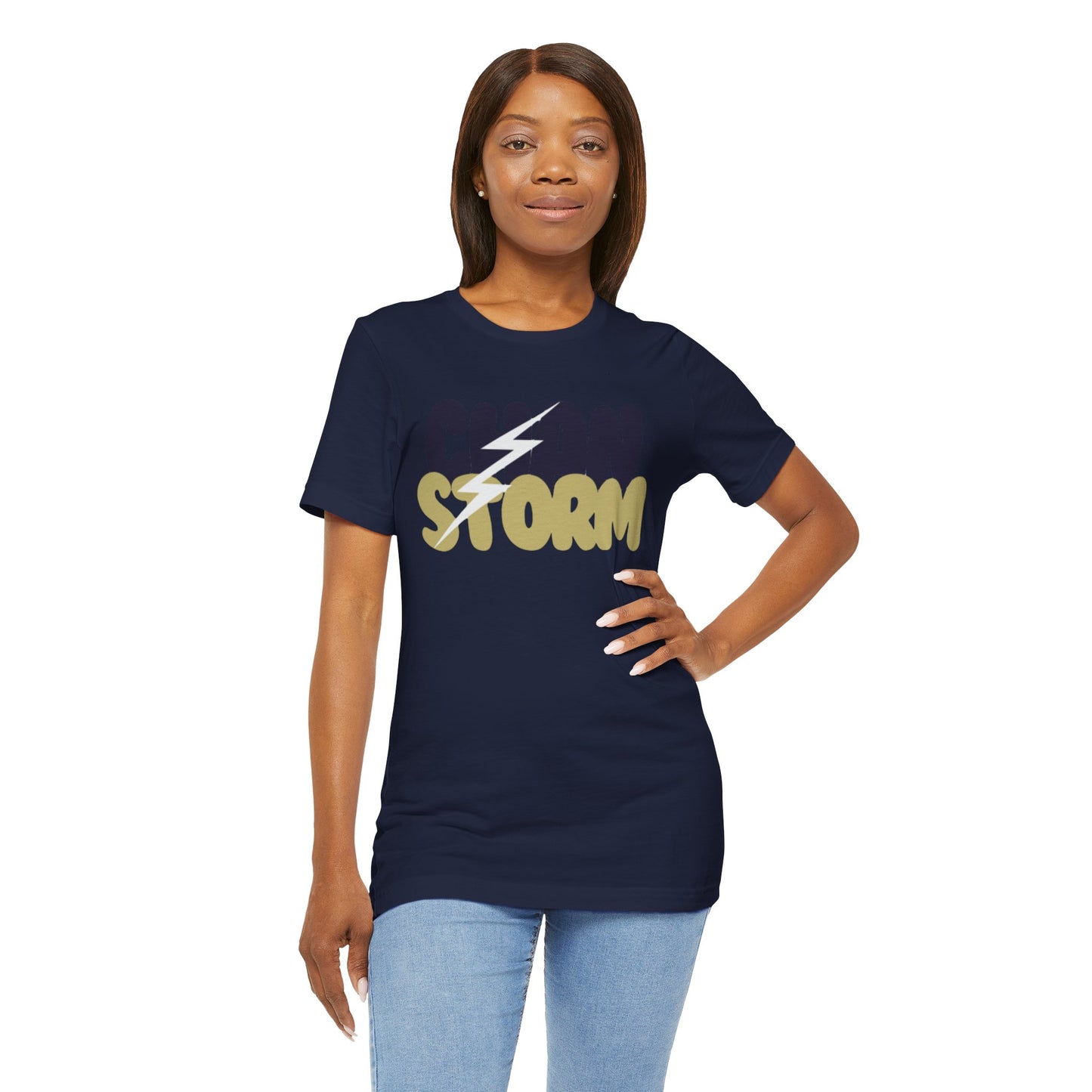 Chan Storm Bubble Letters Unisex Jersey Short Sleeve Tee - Multiple Colors