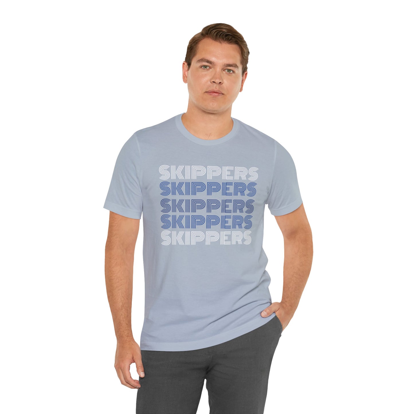 Skippers 5x Line Unisex Jersey Short Sleeve Tee - Multiple Colors