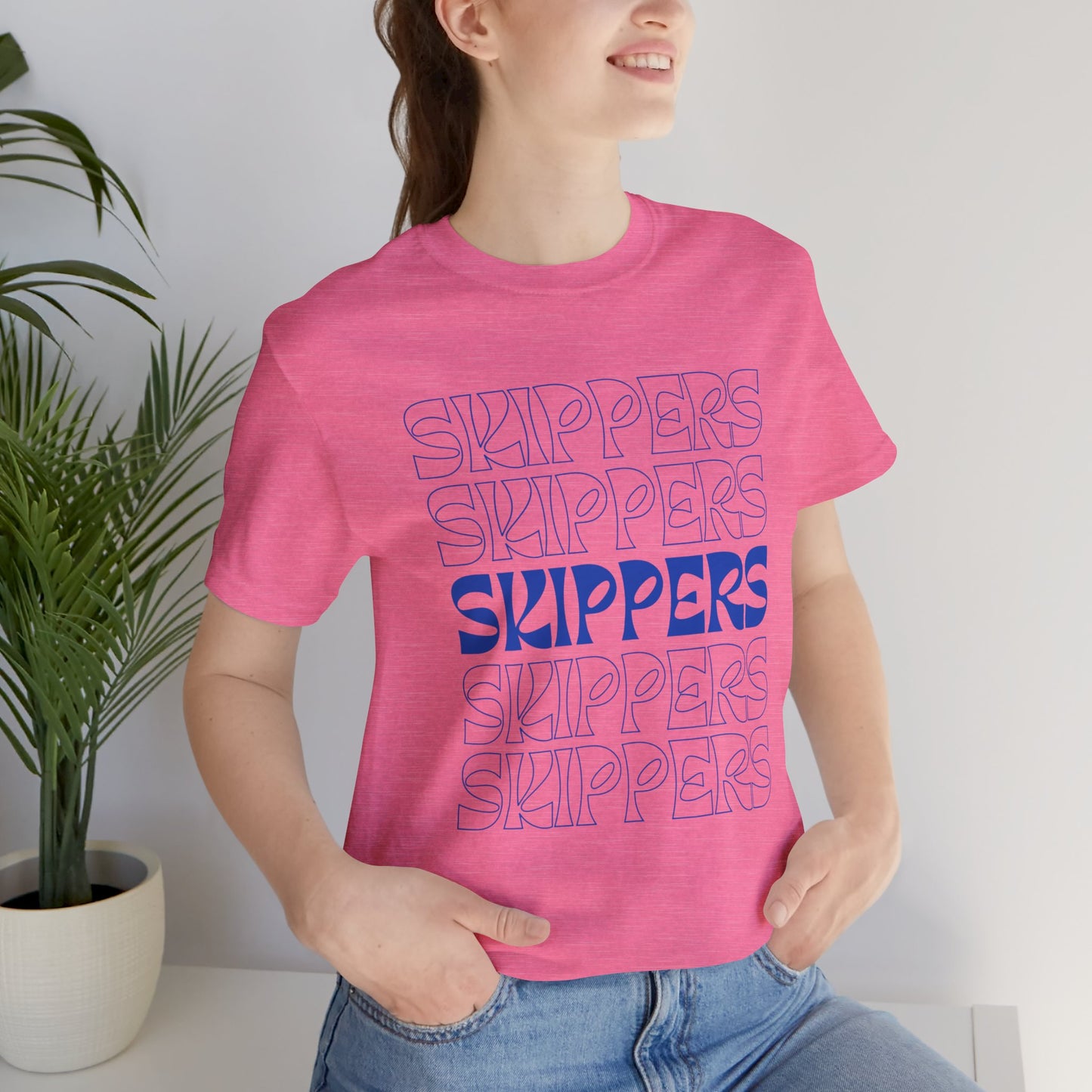 Skippers 5up Unisex Jersey Short Sleeve Tee - Multiple Colors