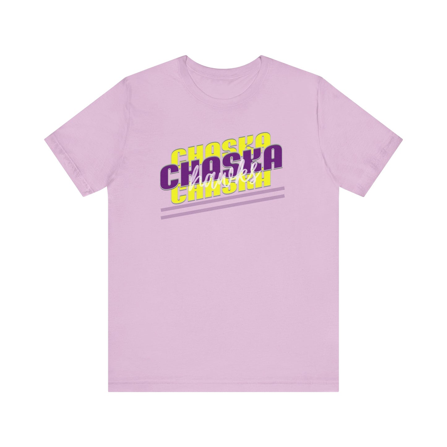 Chaska Hawks Unisex Jersey Short Sleeve Tee - Multiple Colors