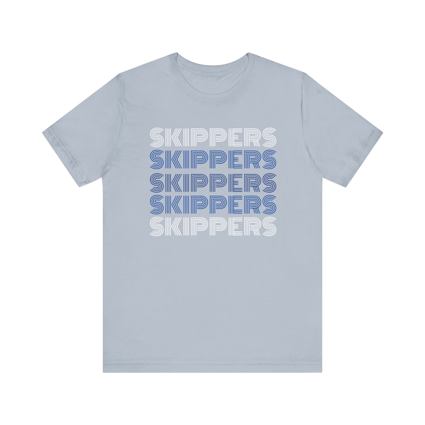 Skippers 5x Line Unisex Jersey Short Sleeve Tee - Multiple Colors