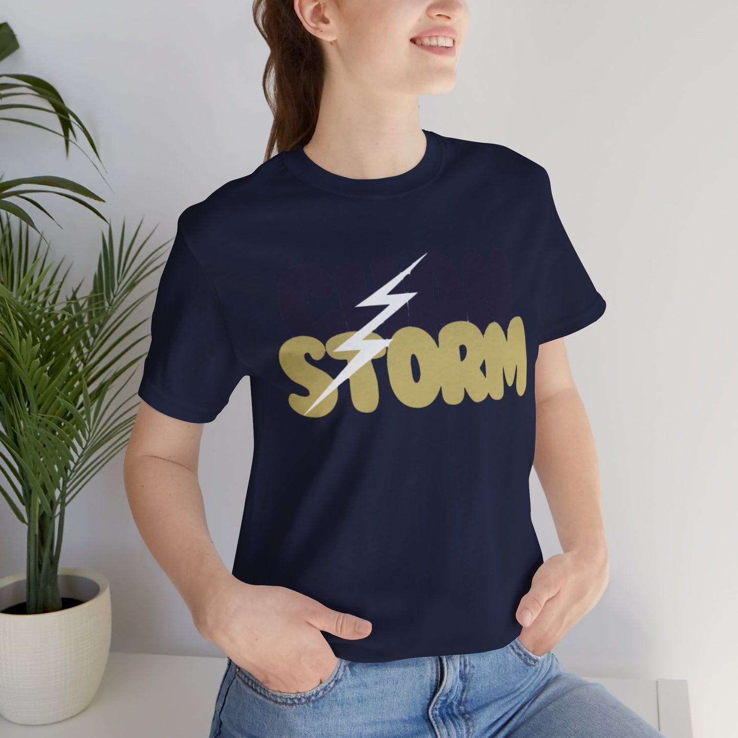 Chan Storm Bubble Letters Unisex Jersey Short Sleeve Tee - Multiple Colors