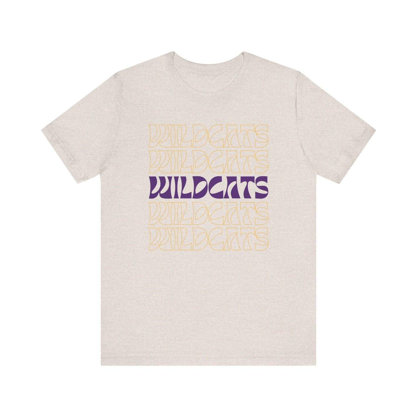 Wildcats 5up Unisex Jersey Short Sleeve Tee - Multiple Colors