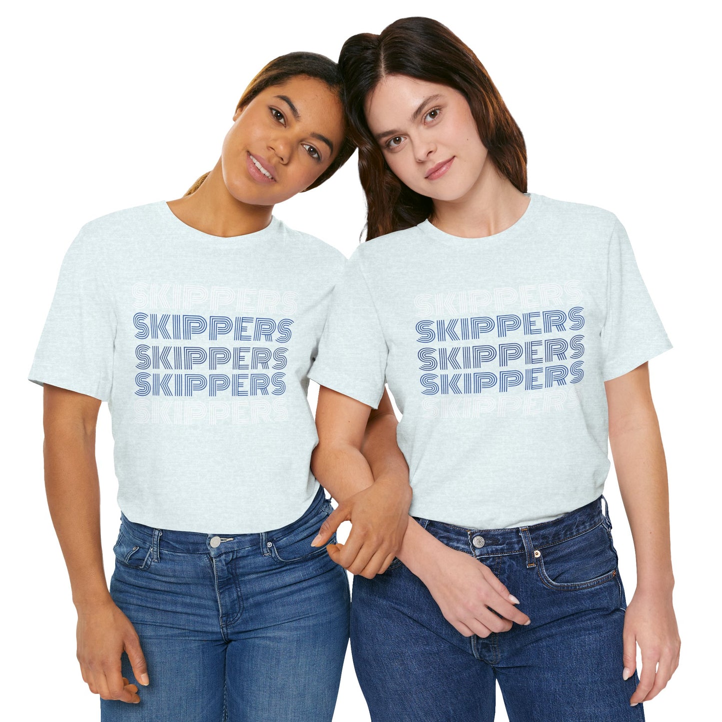 Skippers 5x Line Unisex Jersey Short Sleeve Tee - Multiple Colors