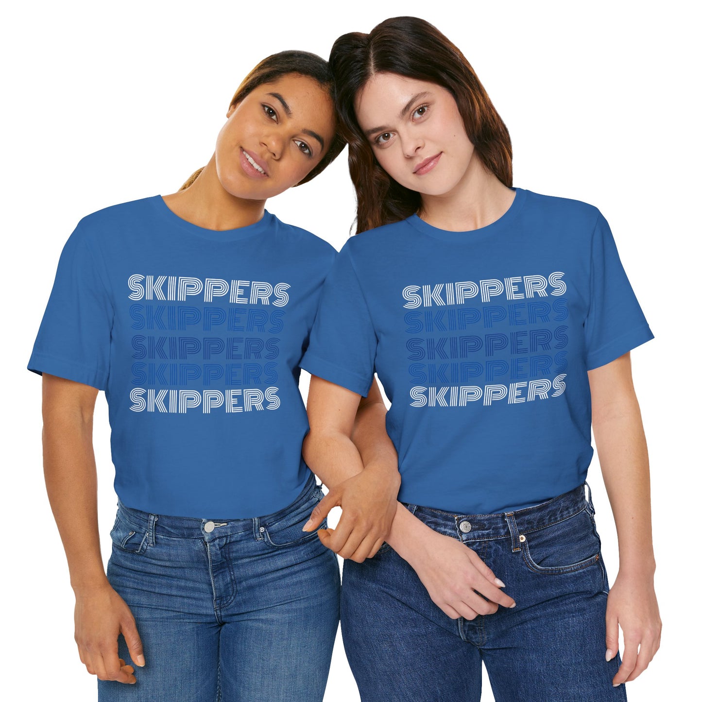 Skippers 5x Line Unisex Jersey Short Sleeve Tee - Multiple Colors