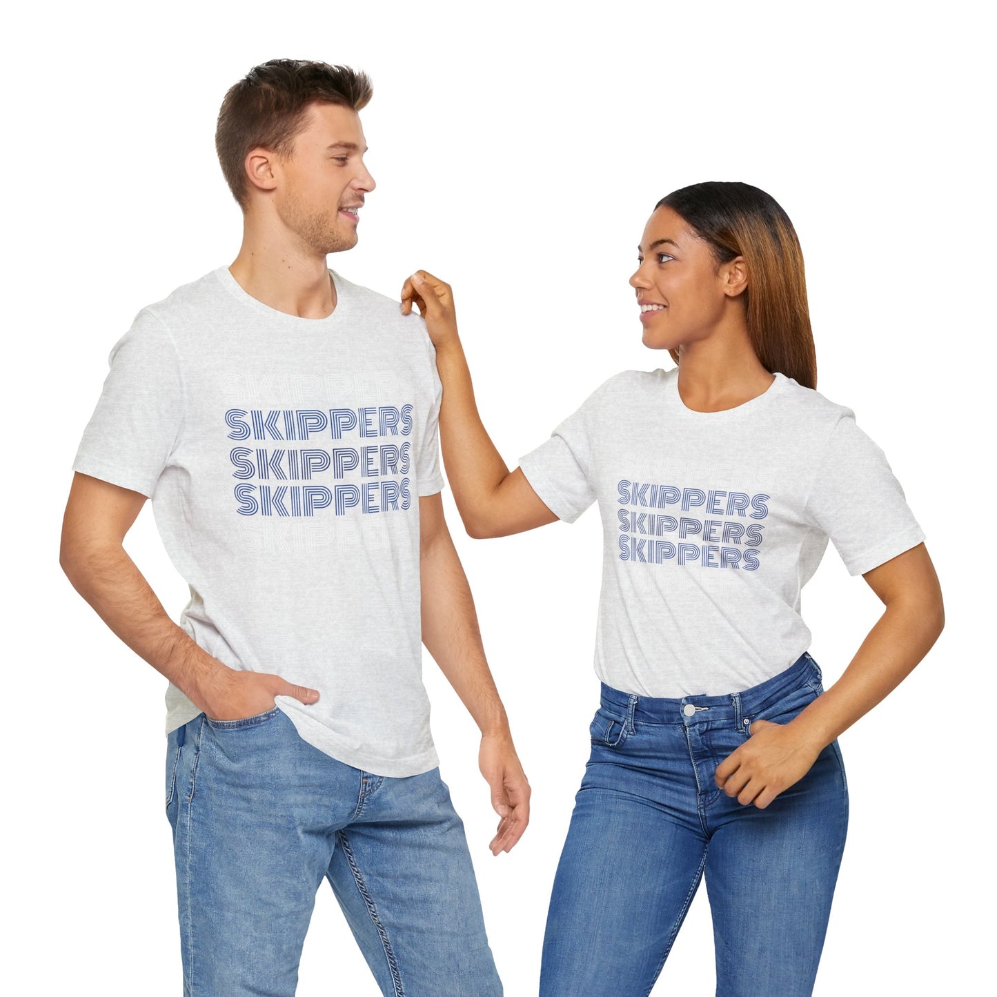 Skippers 5x Line Unisex Jersey Short Sleeve Tee - Multiple Colors