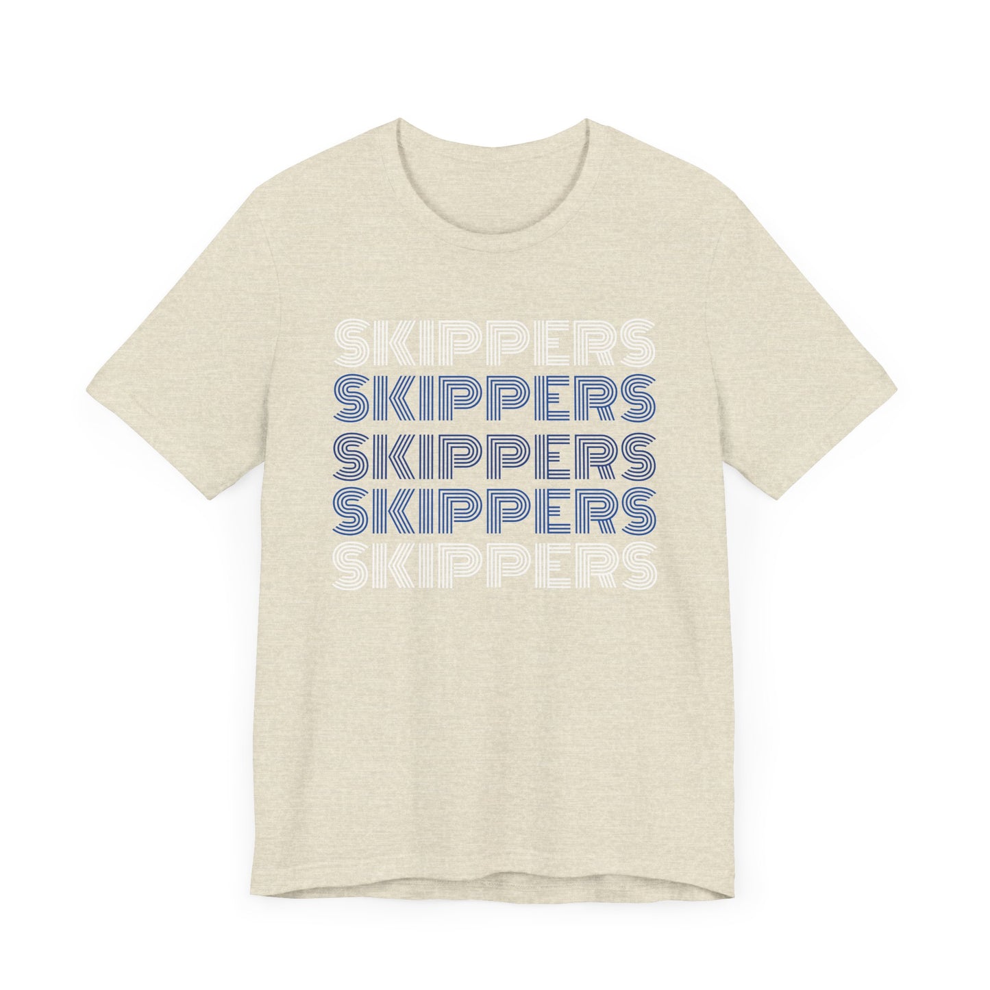 Skippers 5x Line Unisex Jersey Short Sleeve Tee - Multiple Colors