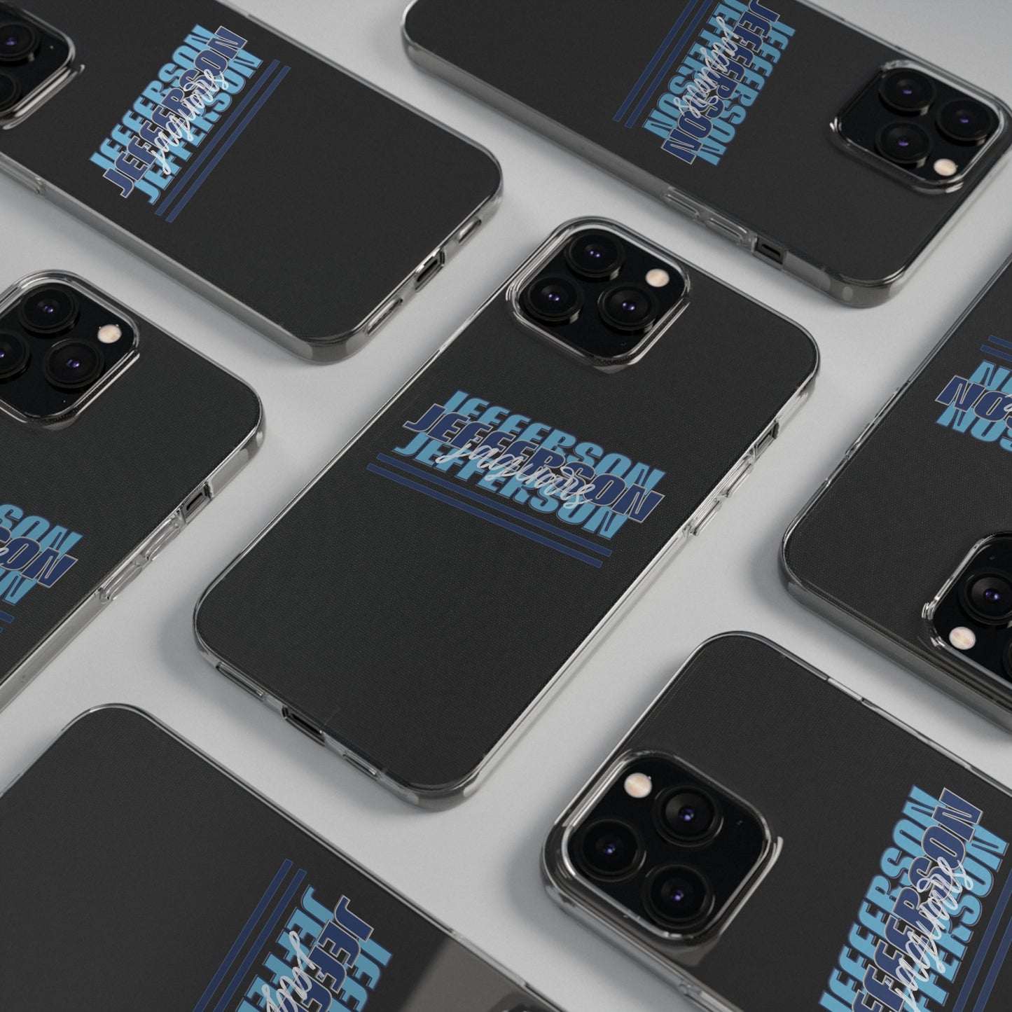 Jefferson Clear Soft Phone Case