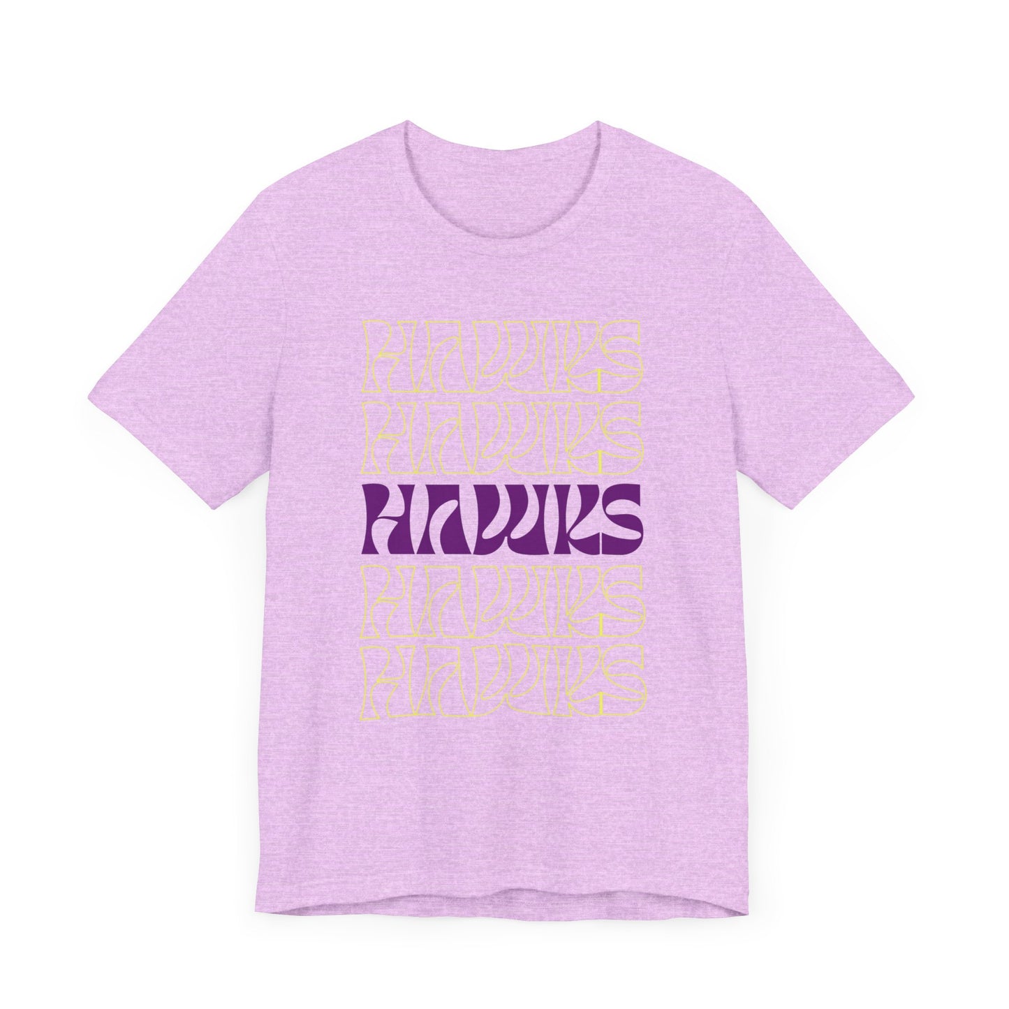 Hawks 5up Unisex Jersey Short Sleeve Tee - Multiple Colors