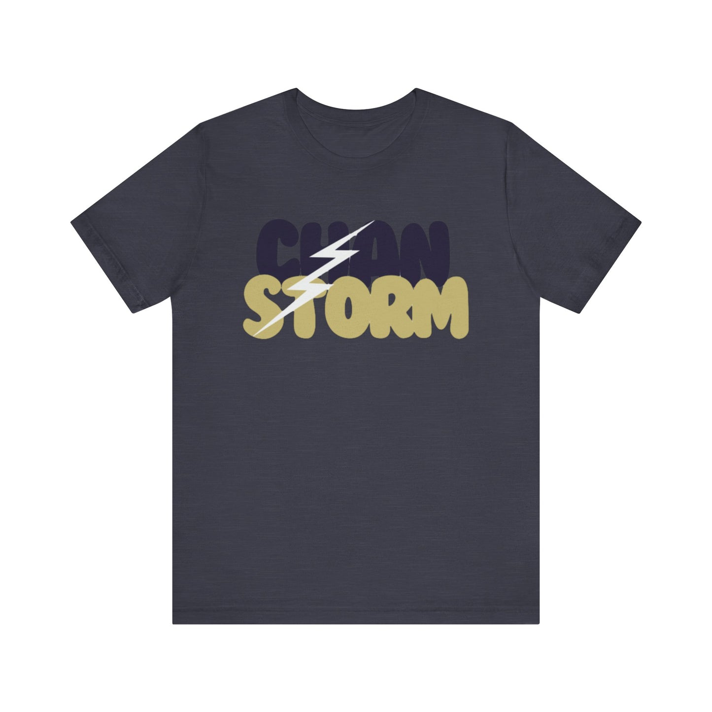 Chan Storm Bubble Letters Unisex Jersey Short Sleeve Tee - Multiple Colors