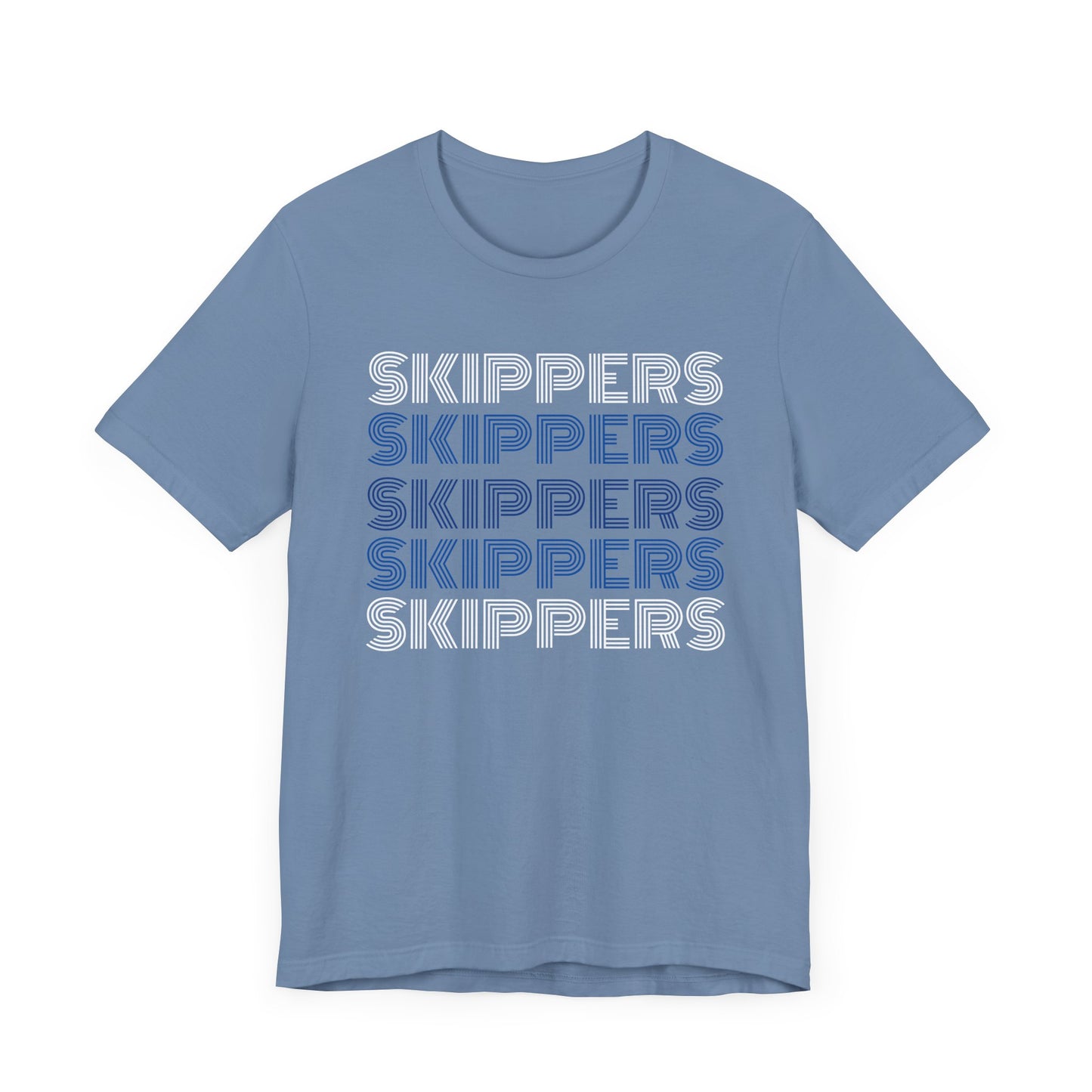 Skippers 5x Line Unisex Jersey Short Sleeve Tee - Multiple Colors