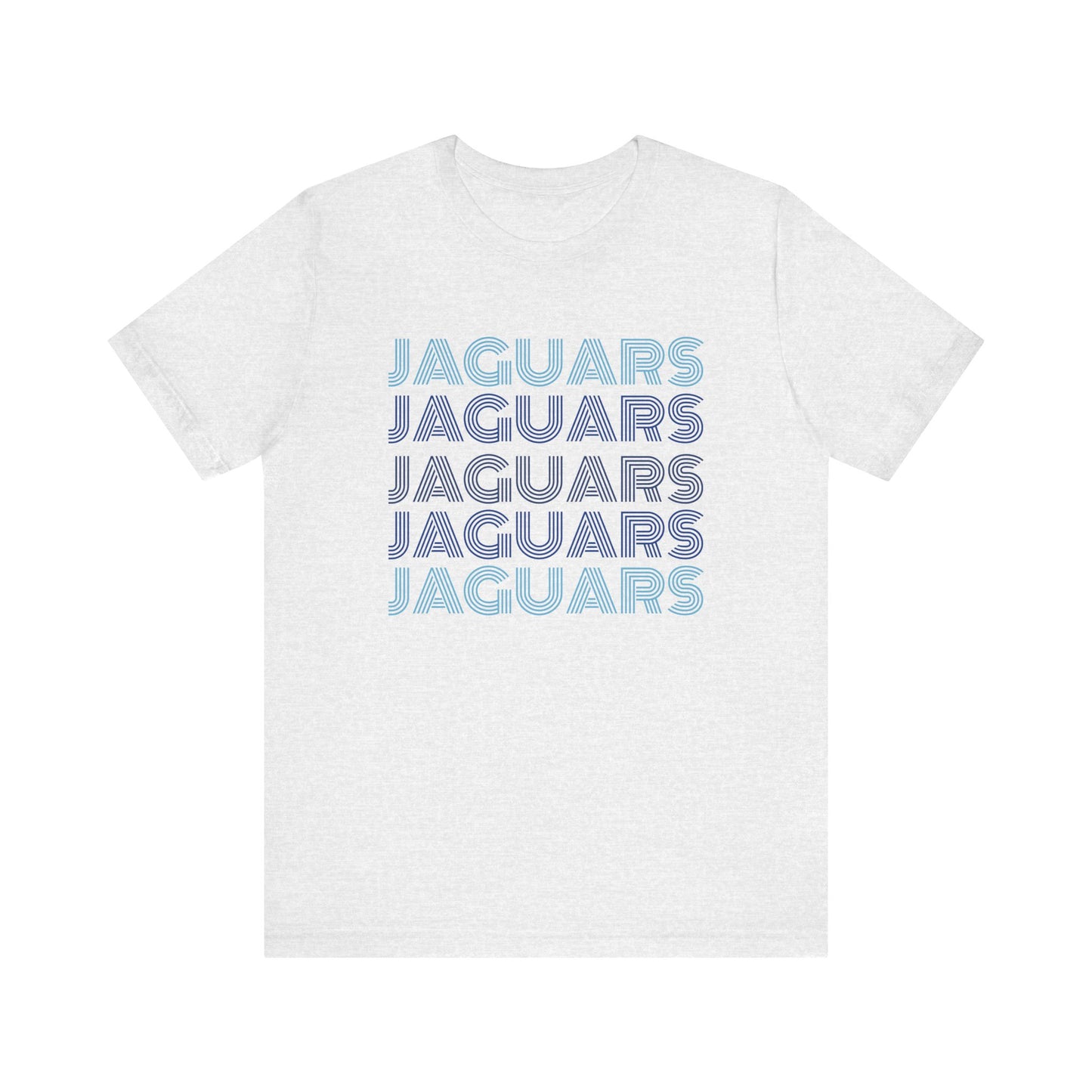 Jaguars 5x Line Unisex Jersey Short Sleeve Tee - Multiple Colors