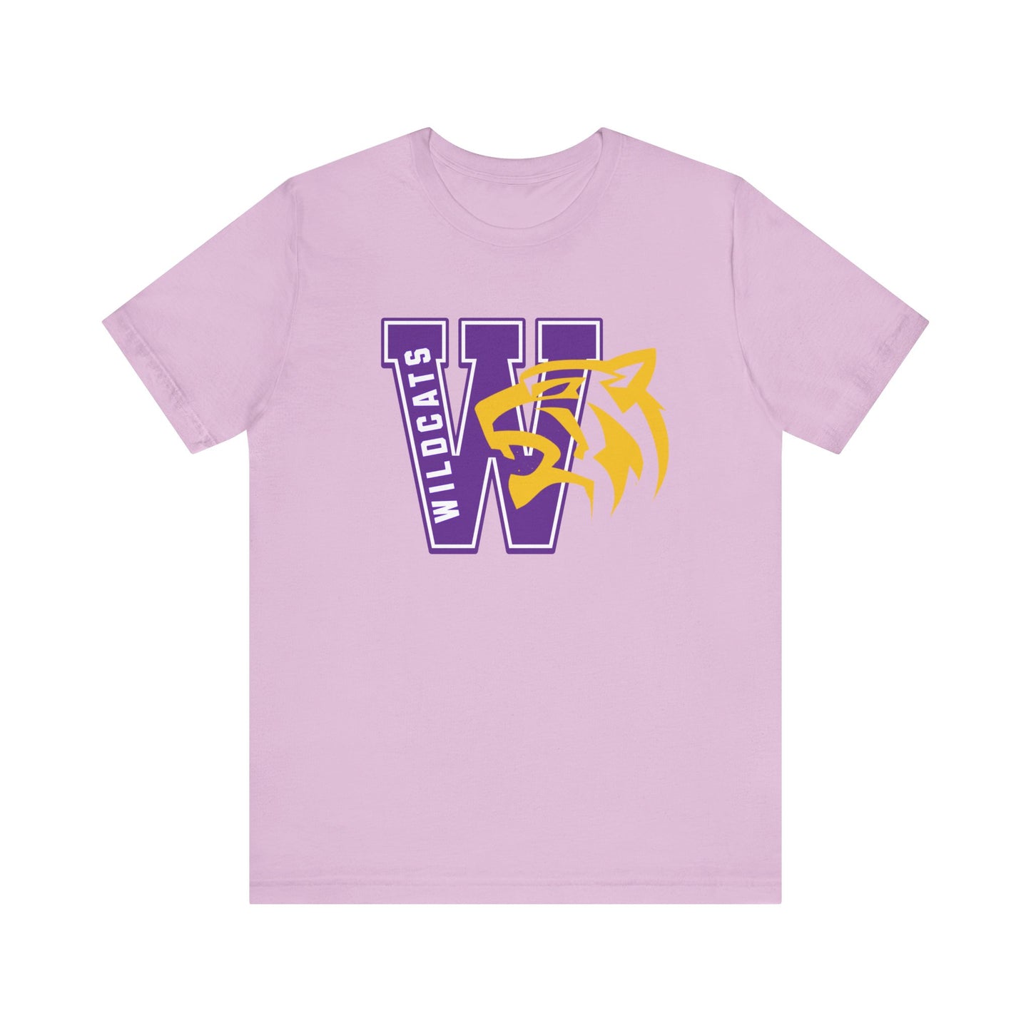 Wildcats Monogram Unisex Jersey Short Sleeve Tee - Multiple Colors