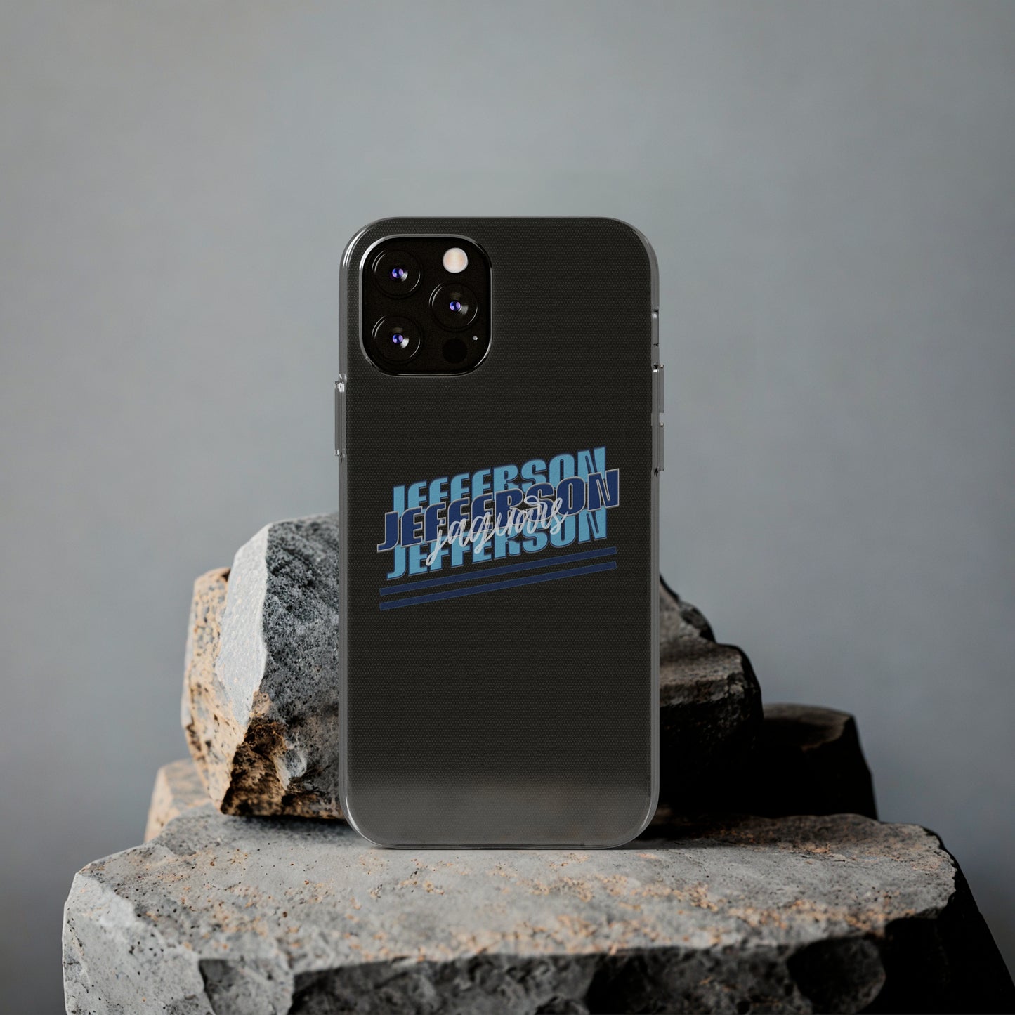 Jefferson Clear Soft Phone Case